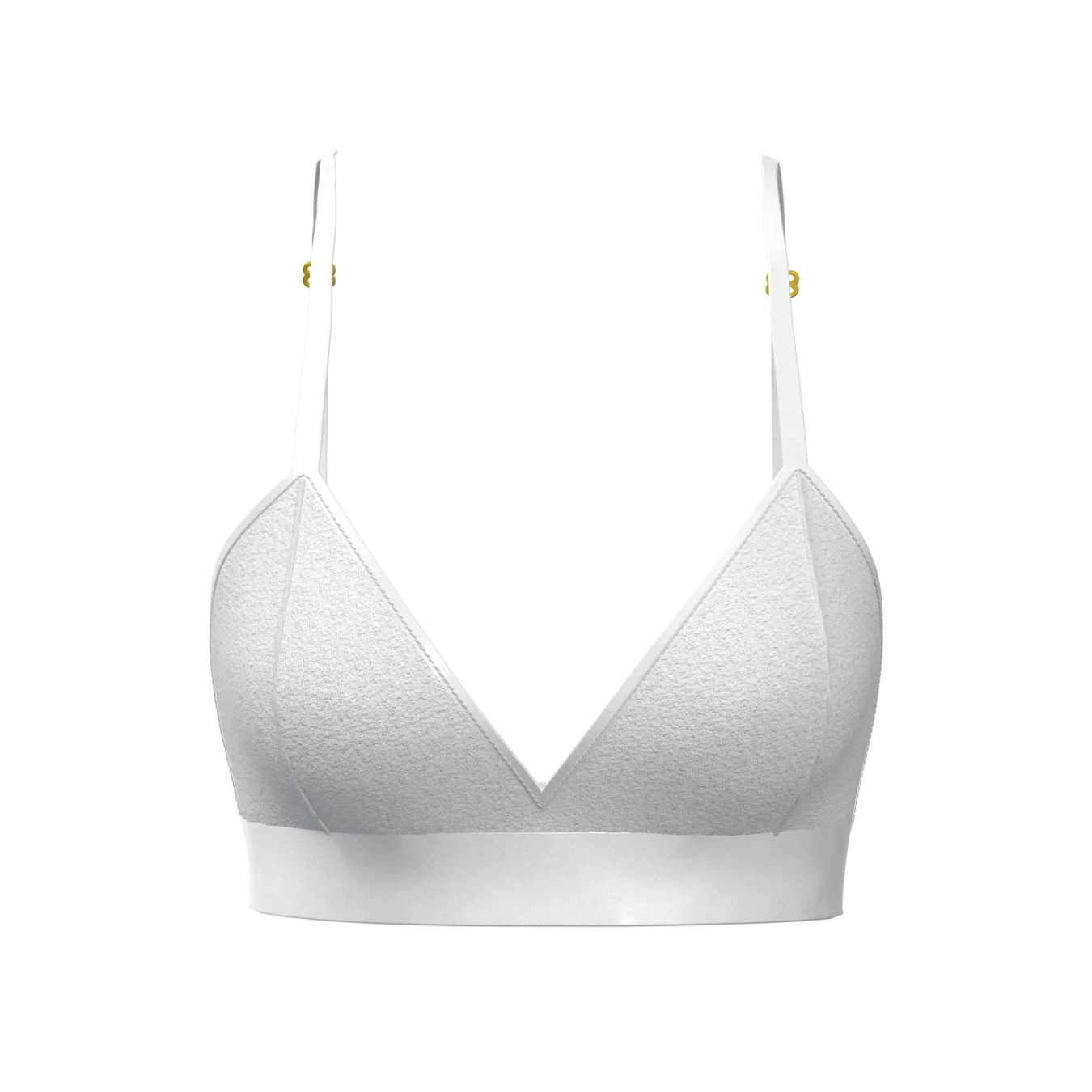 Bralette Demeter White Front