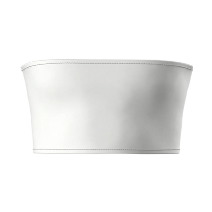 Bandeau Athena White Front
