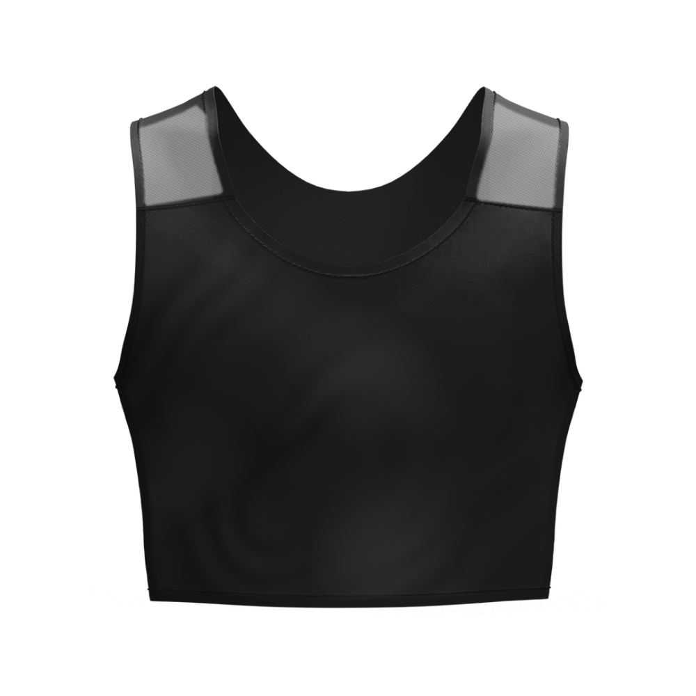 Lola Olivia Fresh Mesh Binder in Blackberry, front