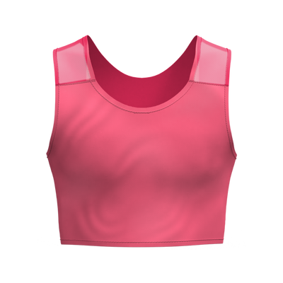 Lola Olivia Fresh Mesh Binder in Watermelon, front