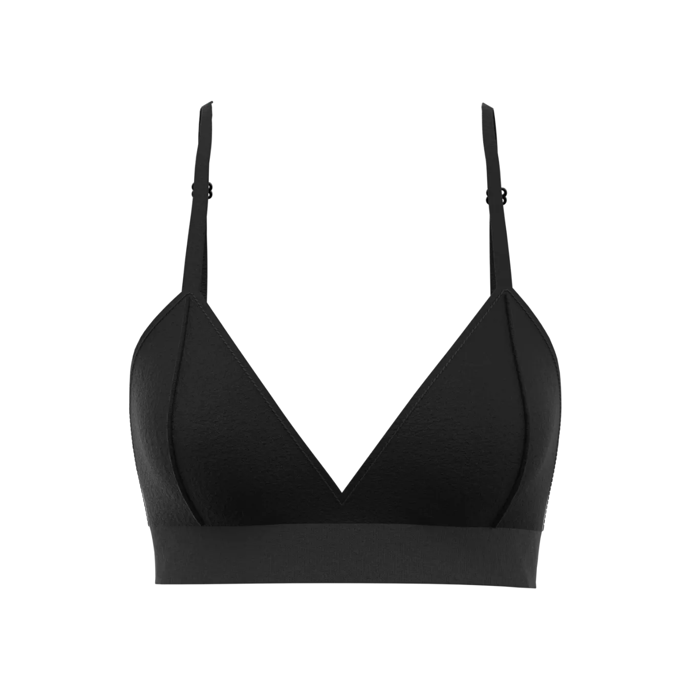Lola Olivia Zoey Bralette in black, front