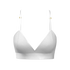 Lola Olivia Zoey Bralette in white, front
